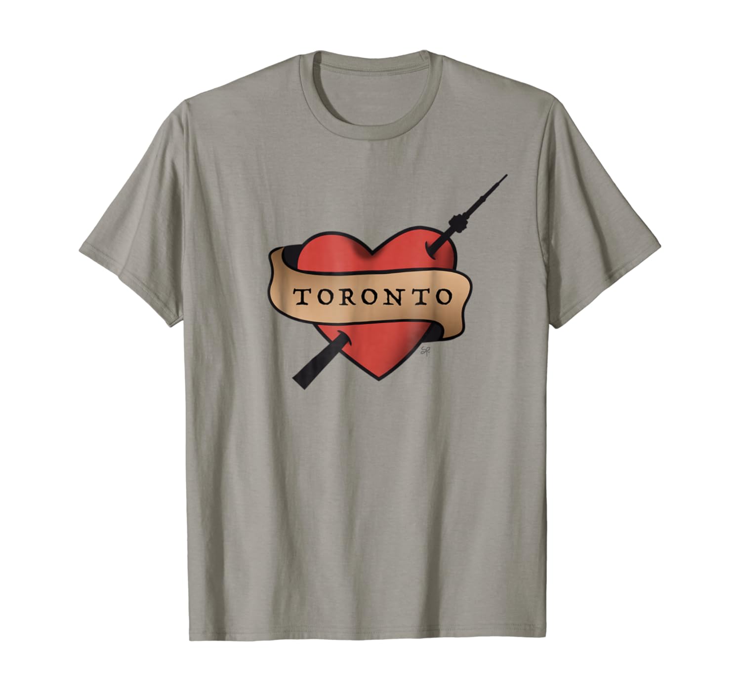 Toronto tshirt I love Toronto tee CN tower Canada